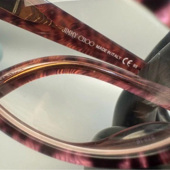 Jimmy Choo Retro Cat Eye Eyeglass Frames ONLY - Picture 2 of 8